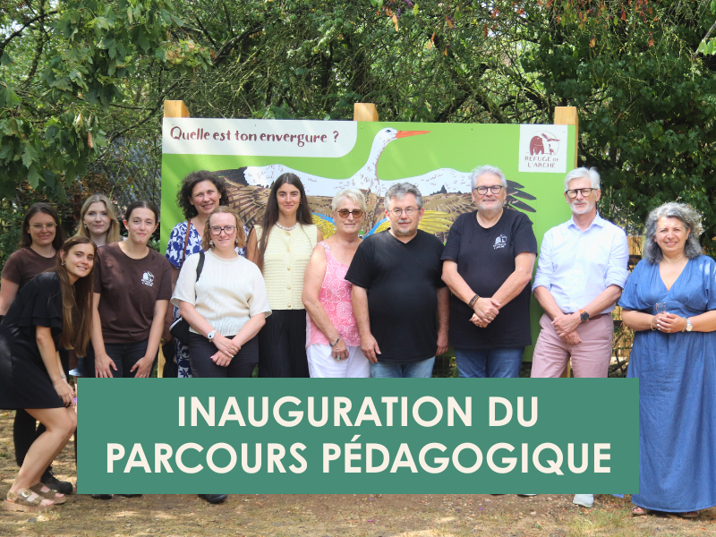 Un nouveau parcours pédagogique inauguré au Refuge de l’Arche grâce à l’engagement des partenaires RSE